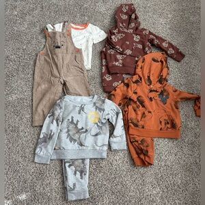 Toddler Boys 2-Piece sets 4 Pack